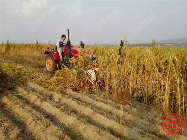 小型辣椒割晒机 徽县四轮车割晒机