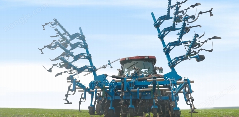 智能对行除草机器人